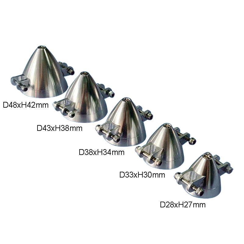 CNC Aluminum Alloy Folding Propeller Spinner D28-48 Shaft 3.0/3.17/4.0/5.0/6.0mm for RC Fixed Wing Glider