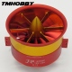 JP Hobby 120mm EDF Full Metal 12 Blade Ducted Fan 12S 14S 18S Lipo Motor for RC Airplane Models