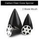 Cone Carbon Fiber Spinner 2 Blades for Fixed Wing RC Aircraft Model 3/3.5/4/4.5/5/5.5/6 inch RC Spinners