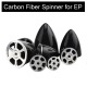 Carbon Fiber Spinner For RC Electric Airplane 2 Blades Propeller Multi-size 1.75
